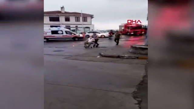 Rize'de hastane yangını, 60 hasta tahliye edildi