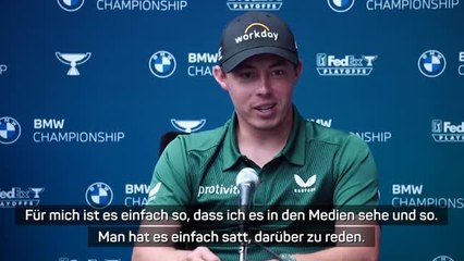 Fitzpatrick über LIV-Diskussion: "Habe es satt"