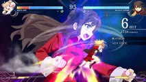 Melty Blood : Type Lumina - Gameplay Neco-Arc vs. Miyako Arima #2