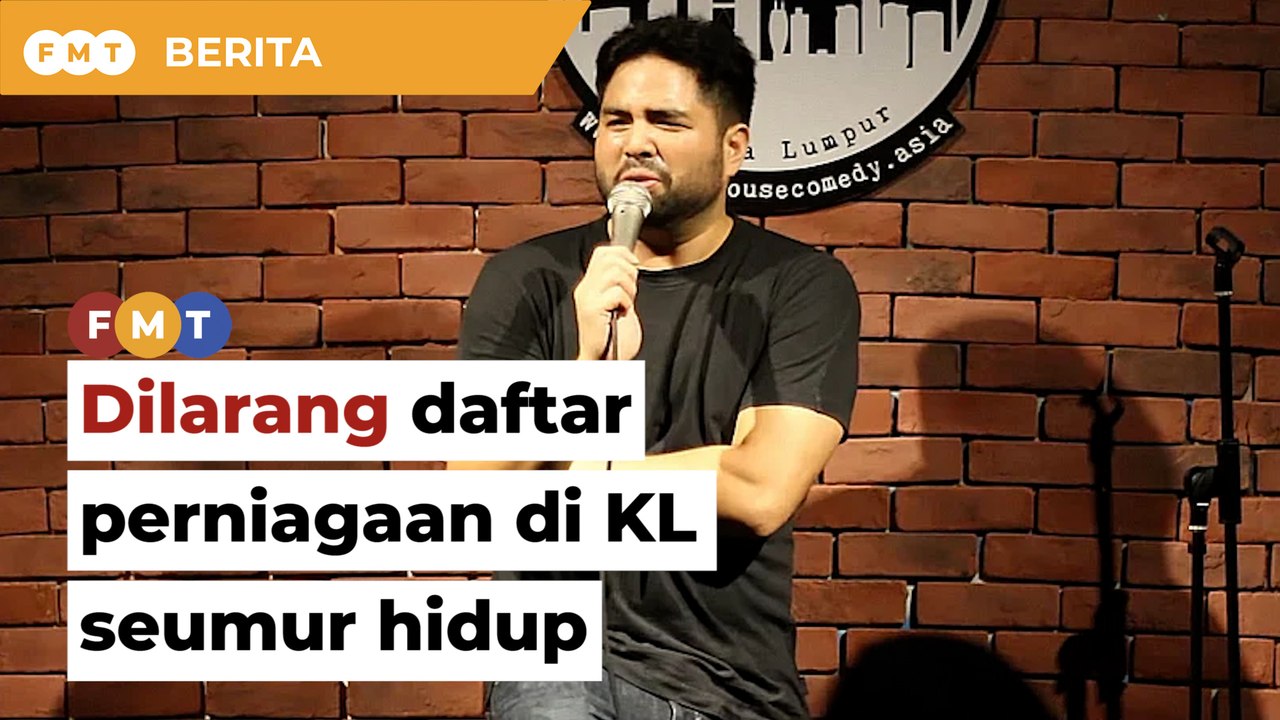 Pemilik Crackhouse Comedy Club dilarang daftar perniagaan di KL seumur hidup