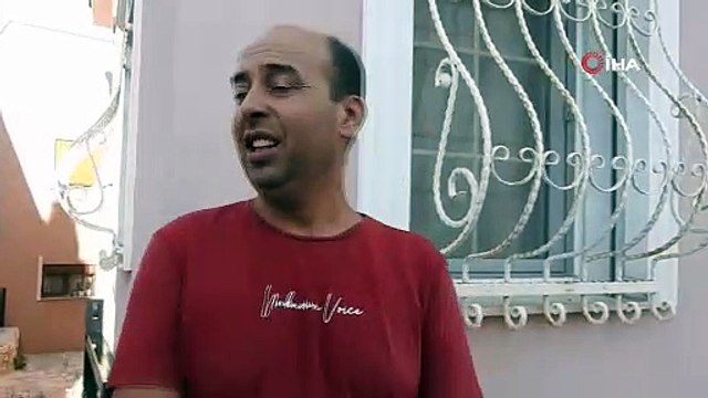 Ev sahibi kiracısının yatılı misafiri oldu