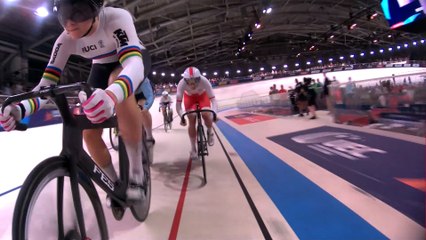 #EuroTrack22 | Best actions Women's Keirin