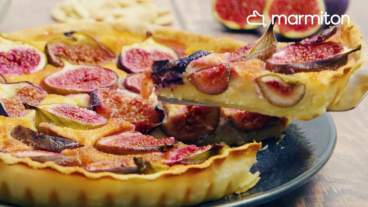 C'est parti pour un goûter au succès garanti avec cette tarte amandine aux figues !