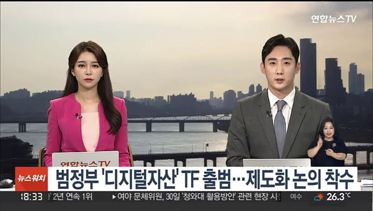 범정부 '디지털자산' TF 출범…제도화 논의 착수