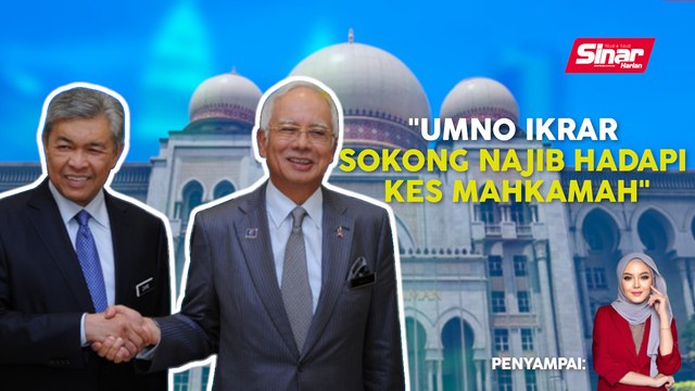 SINAR PM: Rayuan akhir kes SRC: Zahid gesa ahli UMNO sokong Najib