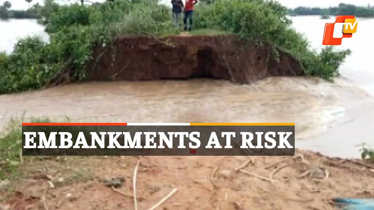Flood Puts Embankments At Risk - Breaches & Reinforcments