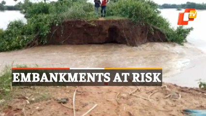 Flood Puts Embankments At Risk - Breaches & Reinforcments