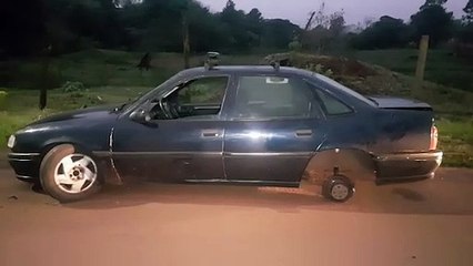 Guarda Municipal localiza veículo  Vectra com alerta de furto, no Bairro Cascavel Velho