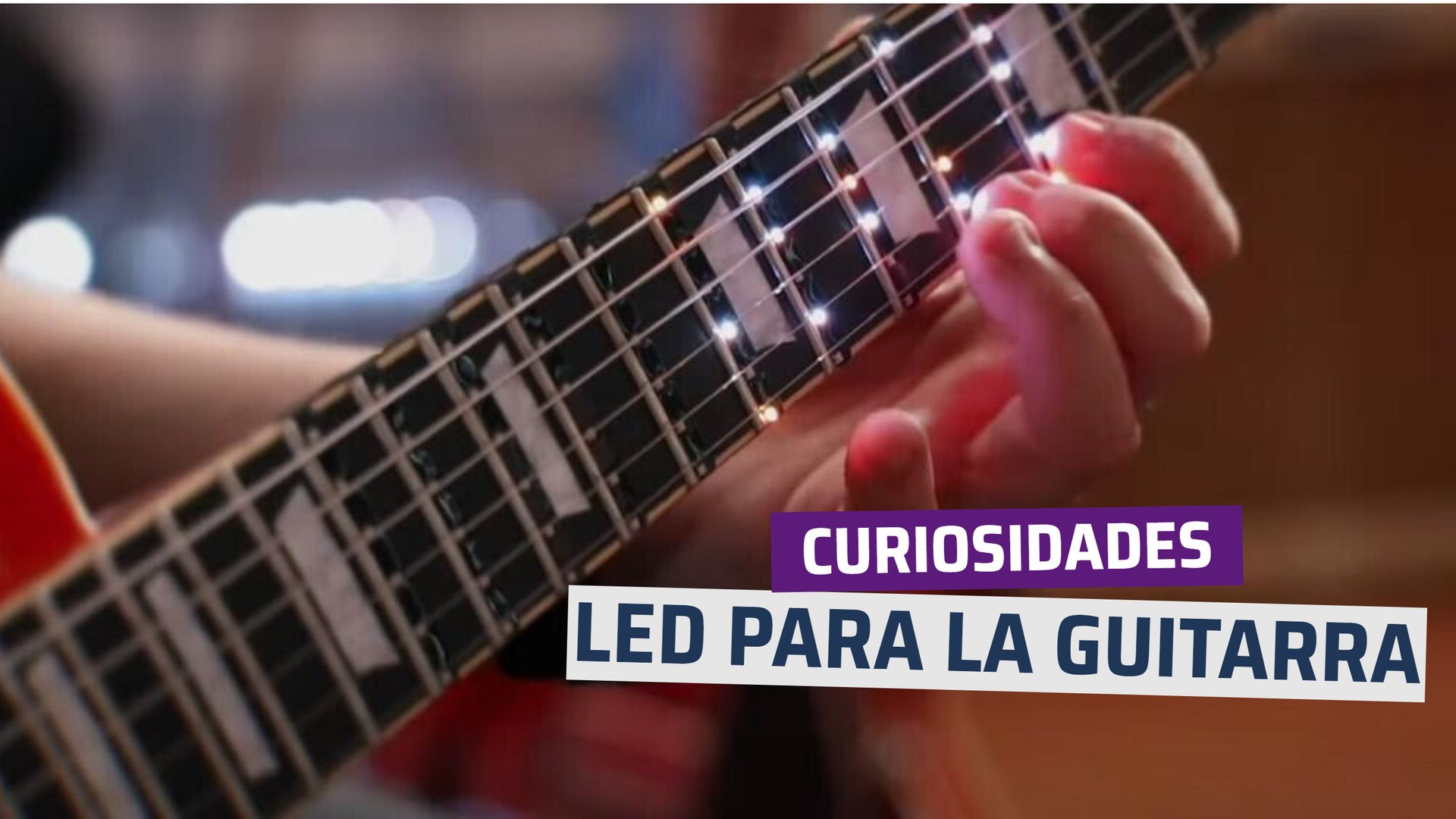 LED para aprender a tocar la guitarra - Vídeo Dailymotion