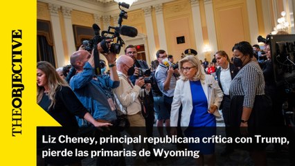 Download Video: Liz Cheney, principal republicana crítica con Trump, pierde las primarias de Wyoming