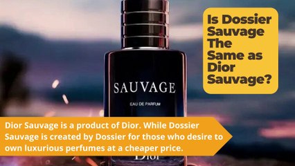 Dior Sauvage Dossier.co Perfume: New Fragrance Sensation