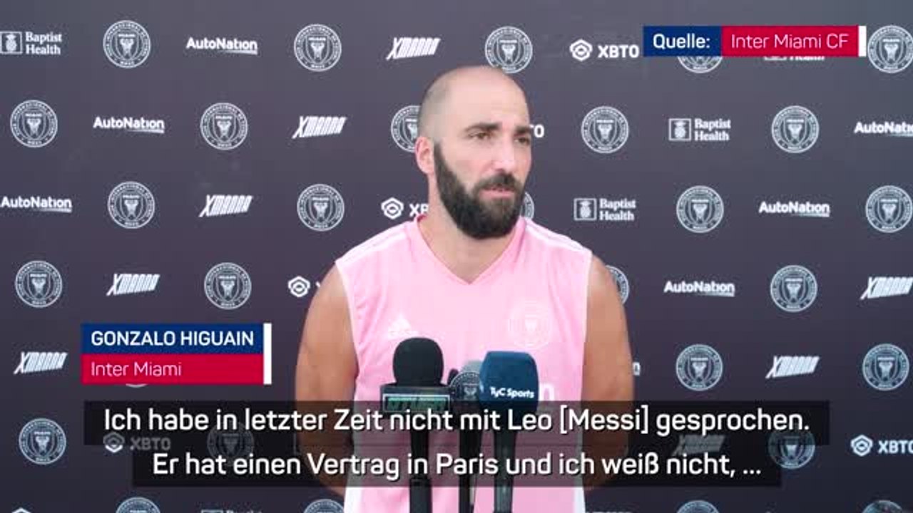 Higuain zu Messi-Wechsel: 'Nicht gesprochen'