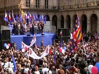 مناظرة ساخنة بين ماكرون ولوبان.. والرئيس الحالي يحاول استخدام ملف روسيا لصالحه