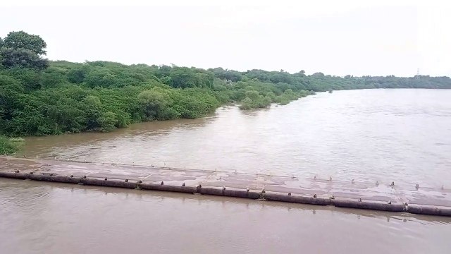 video: प्रतापगढ़ के अरनोद में सात इंच बारिश, कई रास्ते बंद, भीलवाड़ा: त्रिवेणी नदी उफान पर
