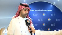 نائب رئيس الهيئة العامة للطيران المدني السعودي للإستراتيجية وذكاء الاعمال لـCNBC عربية: قطاع الطيران السعودي يشهد نمواً كبيراً على كافة المستويات