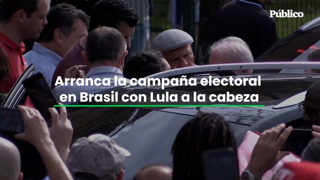 Si hay alguien poseído por el demonio, ese es Bolsonaro : Arranca la campaña política en Brasil