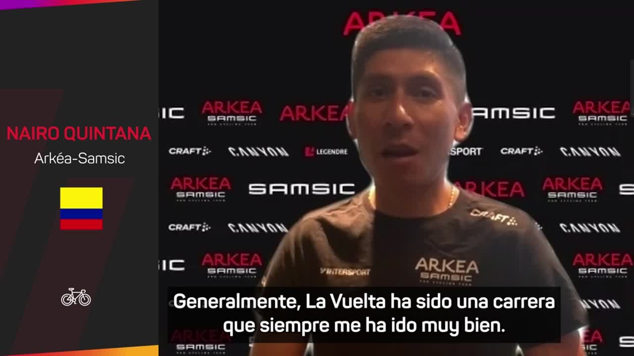 Nairo Quintana: "Queremos hacer podio en La Vuelta"