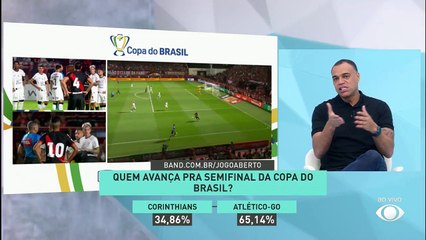 Denilson prevê dificuldades para o Corinthians virar contra o Atlético-GO