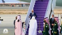 الرئيس الأميركي يختتم زيارته للسعودية بتوقيع 18 اتفاقية
