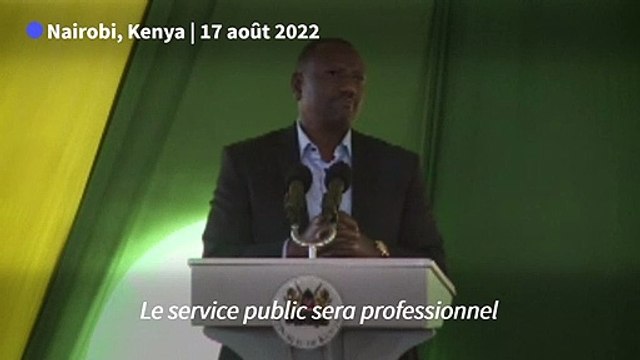 Kenya: le président élu Ruto s'engage à servir tous les Kenyans de manière égale