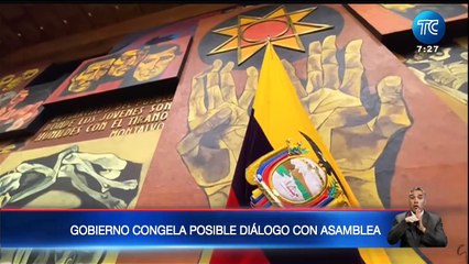 Gobierno nacional congela posible diálogo con la Asamblea