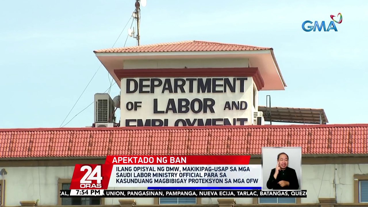 Mahigit 15,000 OFW, apektado ng deployment ban sa Saudi Arabia; Ilang employer doon, nakahanap na raw ng kapalit | 24 Oras