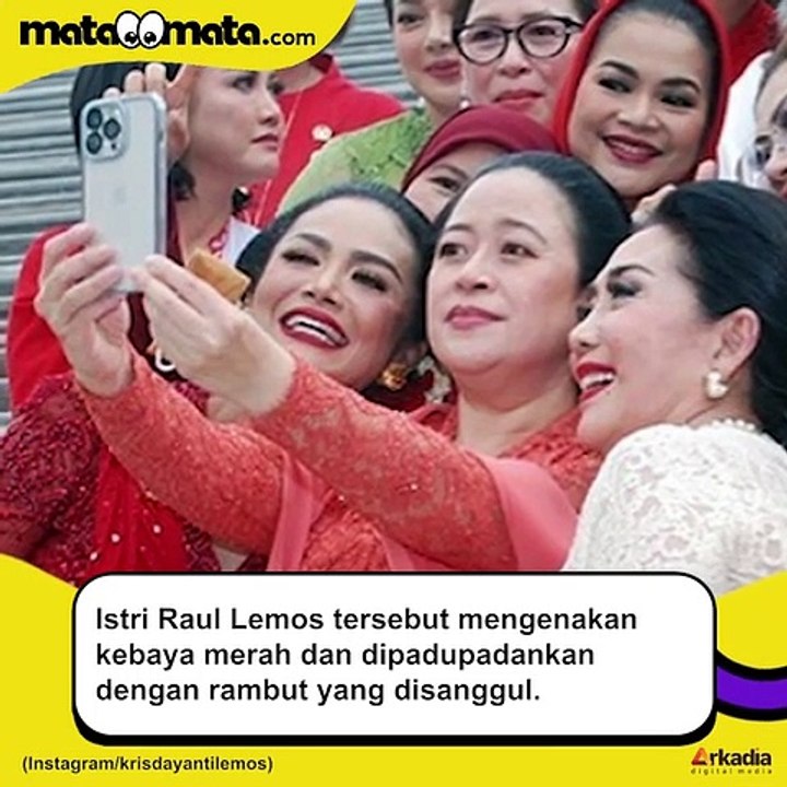 Gayanya Berkebaya dan Foto bareng Puan Maharani, Krisdayanti Jadi Sorotan