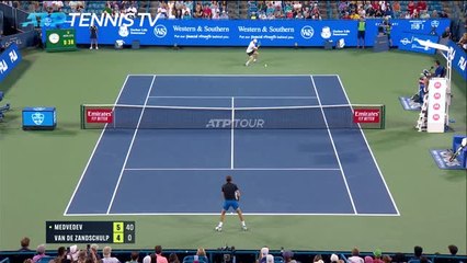 Cincinnati - Entrée lice réussie pour Medvedev