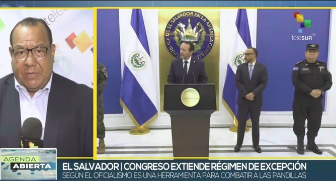 Congreso salvadoreño extiende Régimen de Excepción por 30 días