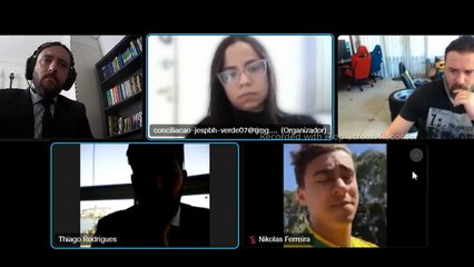 Vereador de BH, Nikolas Ferreira participa de audiência online em meio a motociata pró-Bolsonaro