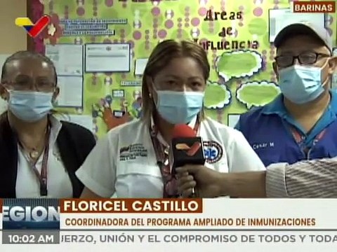 Avanza jornada de inmunización en el Hospital Dr. Luis Razetti y todos los ASIC del estado Barinas