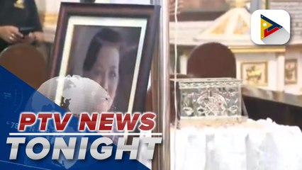 Former Asia's fastest woman, Lydia de Vega, laid to rest in Meycauayan, Bulacan