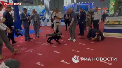 Robot dogs with rocket launchers and drone Black Hawks are here