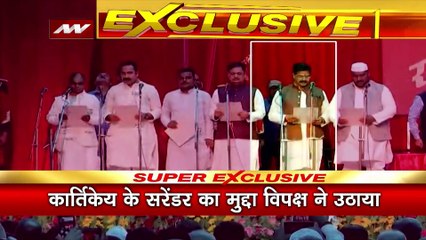 Breaking News : सरेंडर होने वाले मंत्री के शपथ लेने पर नितीश कुमार का बड़ा बयान | Bihar News