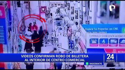 Le roban el celular dentro de centro comercial y sustraen 12 mil soles de su cuenta bancaria