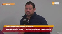 Presentación de la 2° velada boxística en Posadas