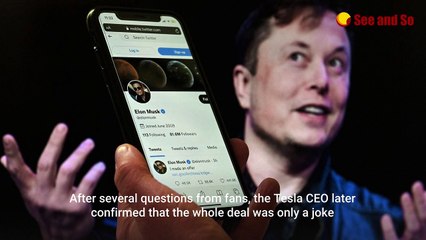 Elon Musk's tweet about buying Manchester United: 'It was a joke'