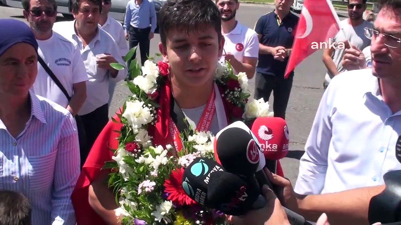 AVRUPA ŞAMPİYONU YASİN BÜYÜKHÜSEYİNLER NİĞDE'DE COŞKUYLA KARŞILANDI