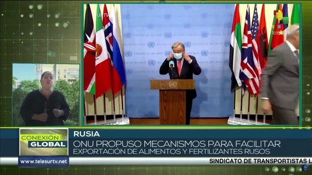Autoridades de Rusia y la ONU analizan situación de la central nuclear de Zaporiyia