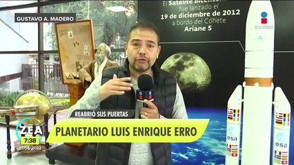 El Planetario Luis Enrique Erro, del IPN, reabre sus puertas