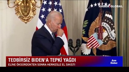 Gözlerden kaçmadı... ABD Başkanı Joe Biden'ın tepki çeken anları!