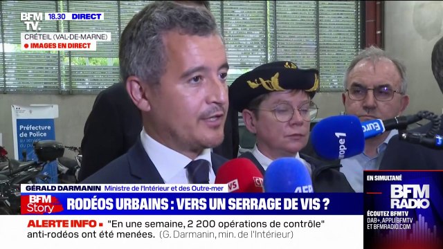 Gérald Darmanin: La Première ministre aura l'occasion d'annoncer dans les jours qui viennent des augmentations d'effectifs de police et de gendarmerie