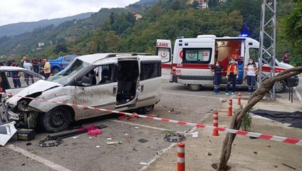 Son Dakika | Trabzon'da 4 gün önce evlenen çifti trafik kazası ayırdı