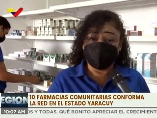 Inauguran farmacias comunitarias en 10 municipios del estado Yaracuy