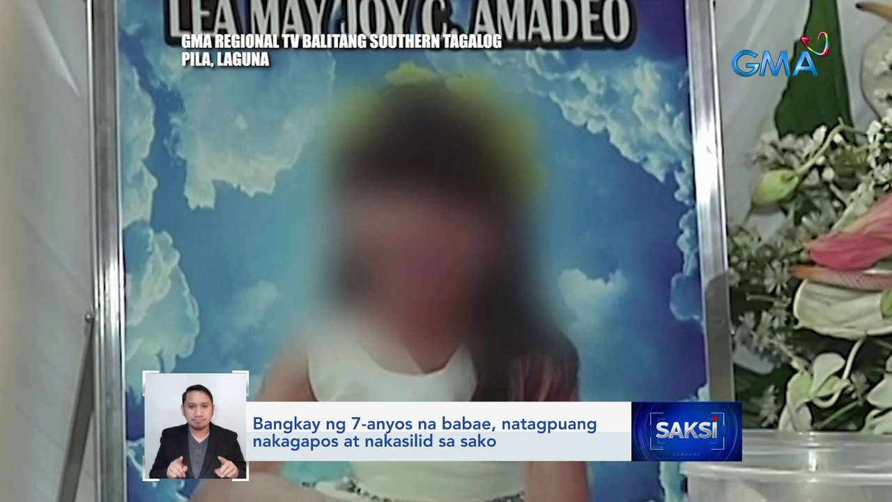 Bangkay ng 7-anyos na babae, natagpuang nakagapos at nakasilid sa sako | Saksi