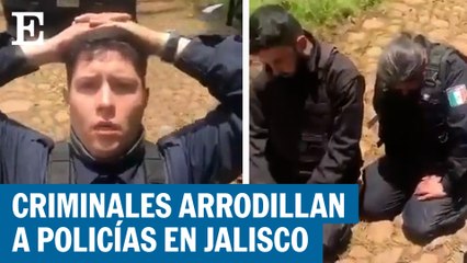 Criminales someten a policías y los interrogan en Jalisco