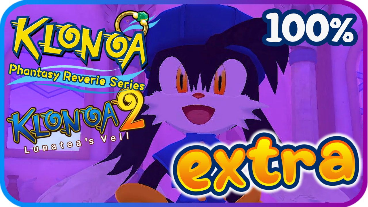 Klonoa Phantasy Reverie Walkthrough Extra Part ~ Lunatea's Veil ~ 100% ~ Bonus Levels (PS5)
