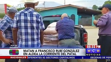 Asesinan a una persona en aldea La Corriente en Catacamas, Olancho