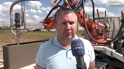 Casas impressas em 3D para reconstruir Ucrânia