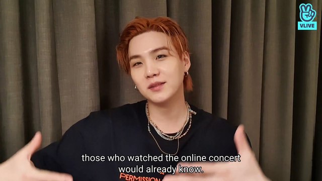 2회차 끝 2nd one down MIN YOONGI SUGA VLIVE AT LAS VEGAS